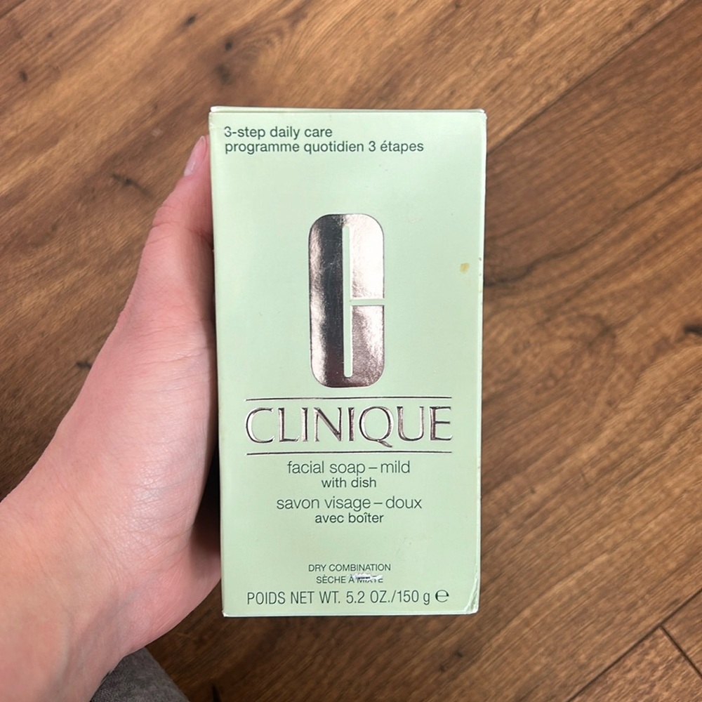 Clinique Facial Soap With Dish